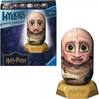 Puzzle 3D Ravensburger Hylkies Harry Potter Dobby, pezzi in schiuma da incastrare, figura assemblata