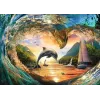 Puzzle Ravensburger Sunset Splash, 1000 pezzi, formato orizzontale, larghezza 700 mm