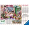 Puzzle Ravensburger Blossoms Flower Shop 1000 pezzi, larghezza 700 mm