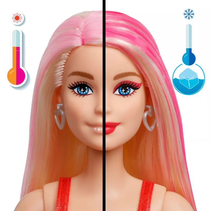 Barbie Party Unboxed Glam Party Series Red Sparkle bambola e accessori con 10 sorprese