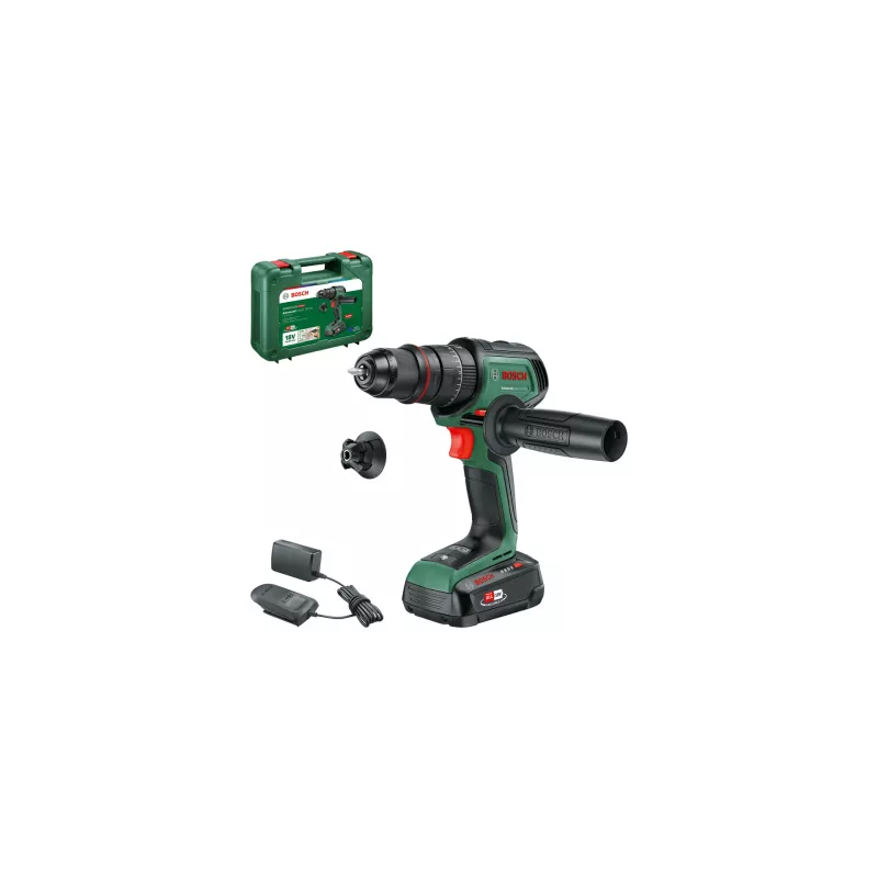 Bosch AdvancedImpact 18V-80 QuickSnap 1950 RPM senza chiave 890 g nero, verde