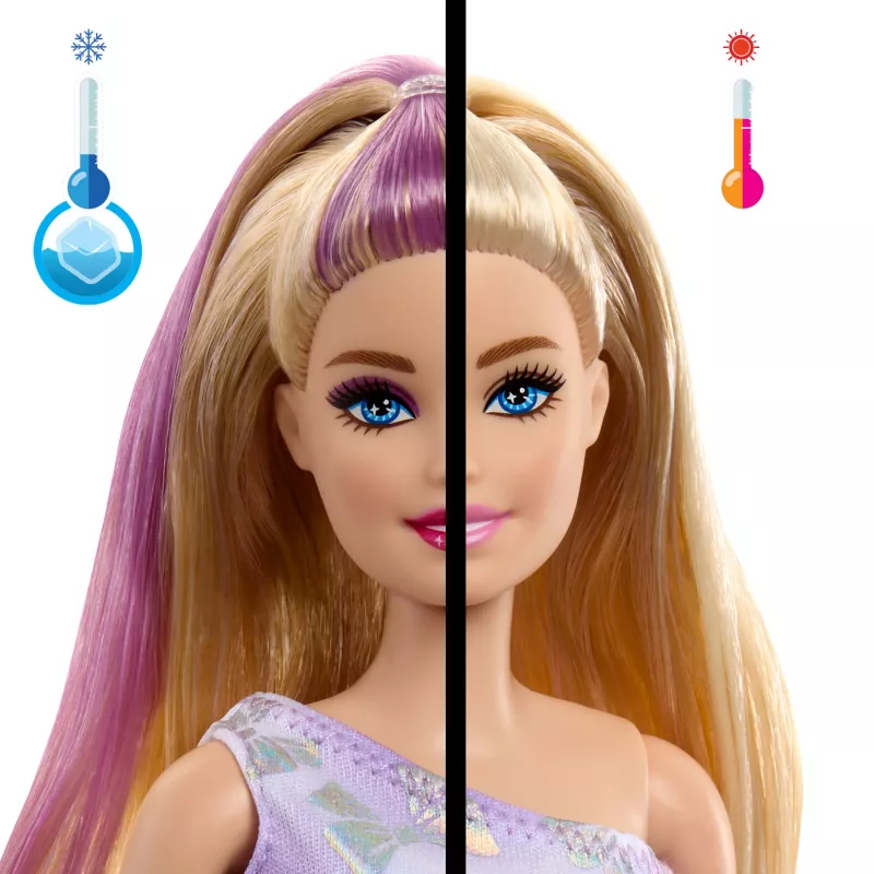 Barbie Party Unboxed Pet Birthday Series bambola e accessori, set fiocchi di compleanno con 10 sorprese