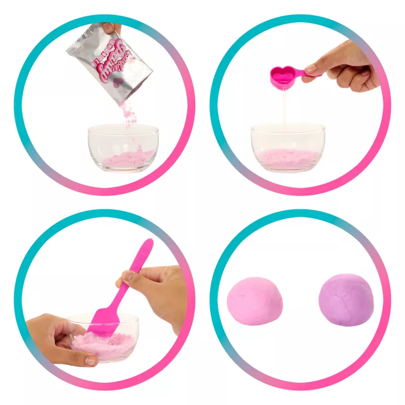 Barbie Party Unboxed Pet Birthday Series bambola e accessori, set fiocchi di compleanno con 10 sorprese