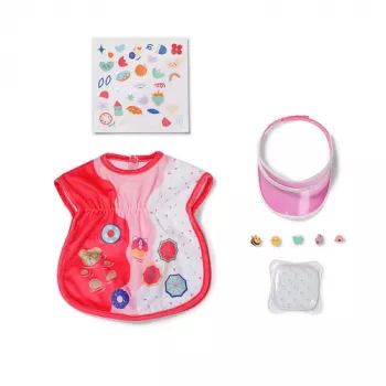 BABY born Strandoutfit 43cm set da spiaggia per bambola