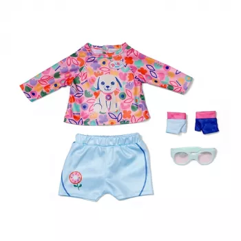 BABY born Fahrrad-Outfit 43cm set di abbigliamento per bambola