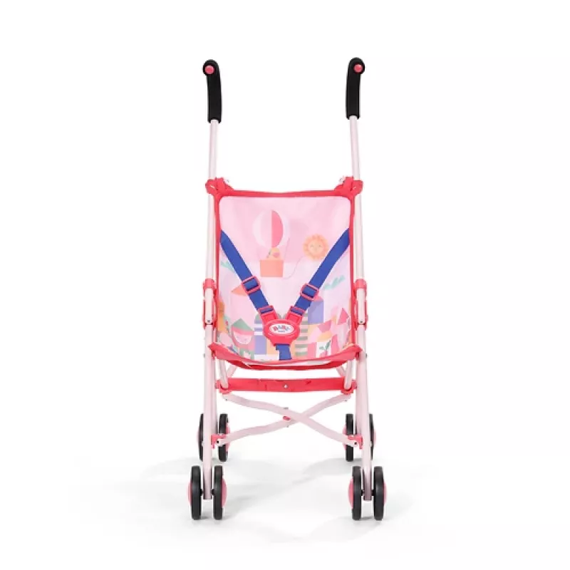 BABY born passeggino per bambole con borsa rosa