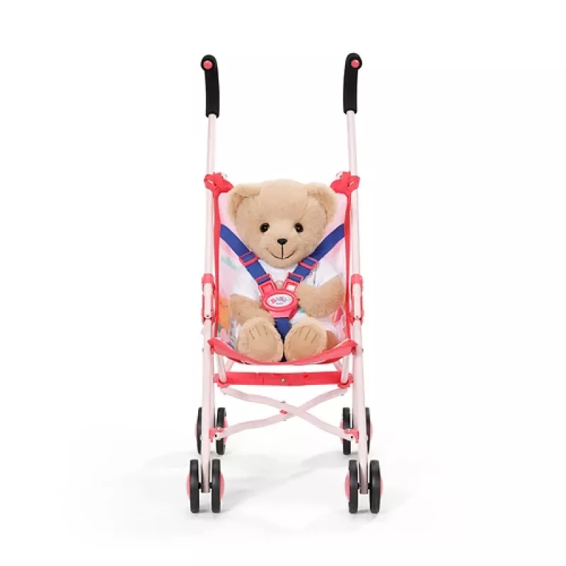 BABY born passeggino per bambole con borsa rosa