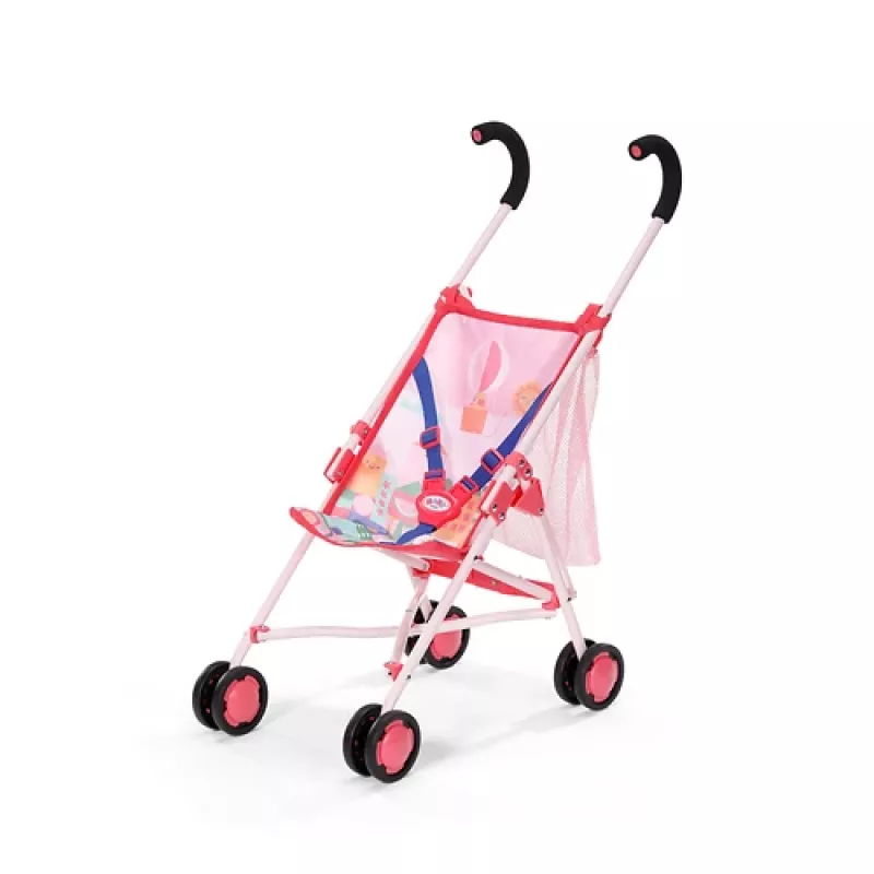 BABY born passeggino per bambole con borsa rosa