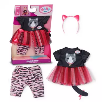 BABY born Katzenkleid set di abbigliamento per bambola