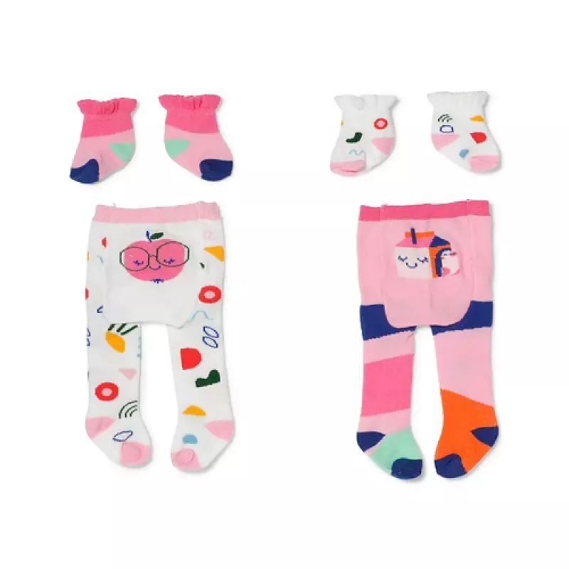 BABY born Strumpfhosen & Socken 2 assortiti 43cm collant per bambola
