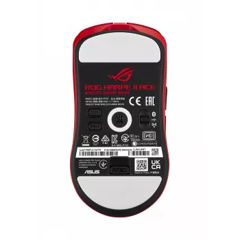 ASUS ROG Harpe II Ace RED mouse gaming per destrimani RF Wireless + Bluetooth + USB Type-A ottico 42000 DPI