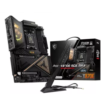 Scheda madre MSI MEG X870E ACE MAX AM5 con 4x DDR5, 4x SATA, 5x M.2 (7E85-001R)