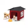 Animal Schleich FARM WORLD cuccia con Golden Retriever