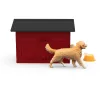Animal Schleich FARM WORLD cuccia con Golden Retriever