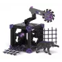 schleich ELDRADOR CREATURES BattleCave tigre ombra, 7 anni, nero, grigio, viola