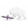 schleich ELDRADOR CREATURES BattleCave tigre ombra, 7 anni, nero, grigio, viola