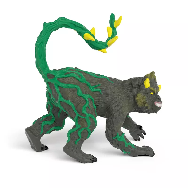 Figura Schleich ELDRADOR CREATURES scimpanzé della giungla, da 7 anni, verde