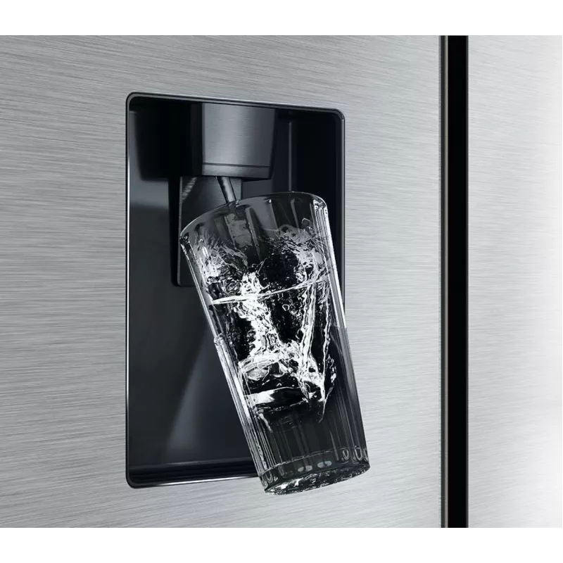 Frigorifero Side-by-Side Hisense RF632N4WFE a libera installazione 485 L nero