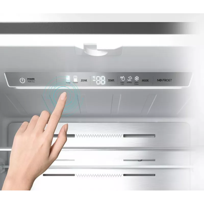 Frigorifero Side-by-Side Hisense RF632N4WFE a libera installazione 485 L nero