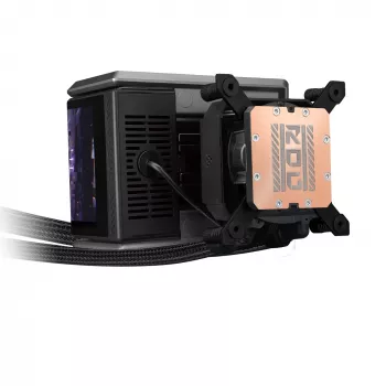 Dissipatore a liquido All-in-One ASUS ROG RYUO IV 360 ARGB — radiatore da 360 mm, ventola da 120 mm, nero