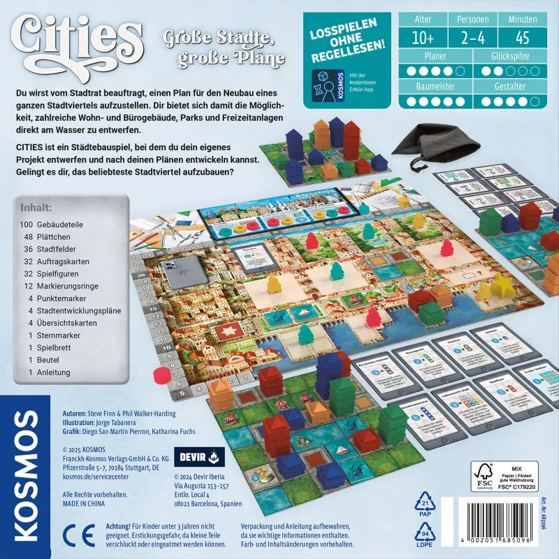 Kosmos 47855963 gioco da tavolo/carte 45 min strategia