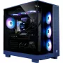 PC gaming desktop THERMALTAKE FTW V380XL 9070XT viola/trasparente con Windows 11 Pro