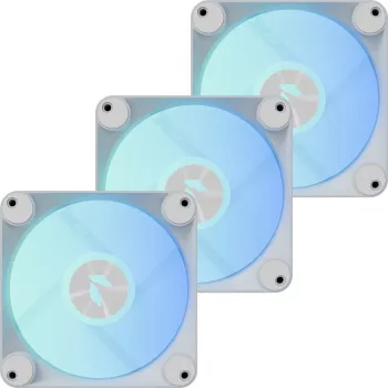 Ventola per case APNX FP1-R 120 mm confezione da 3 flusso d'aria inverso, bianco