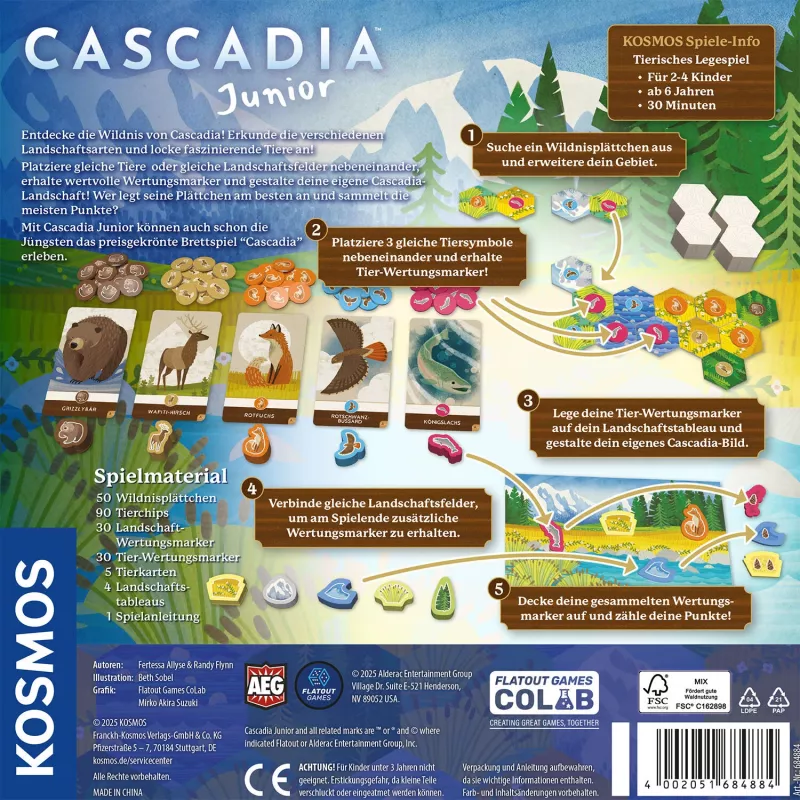 Kosmos 47856279 gioco da tavolo/carte 30 min strategia