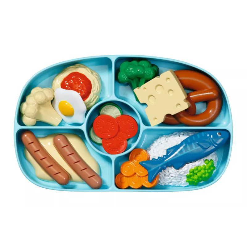 BABY born Lunchtime Table, tavolo per bambole, 3 anni, batterie necessarie, effetti sonori, effetti luminosi