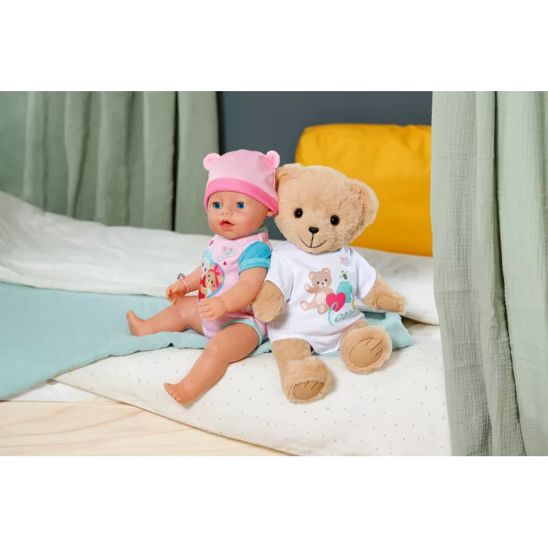 BABY born Lunchtime Table, tavolo per bambole, 3 anni, batterie necessarie, effetti sonori, effetti luminosi