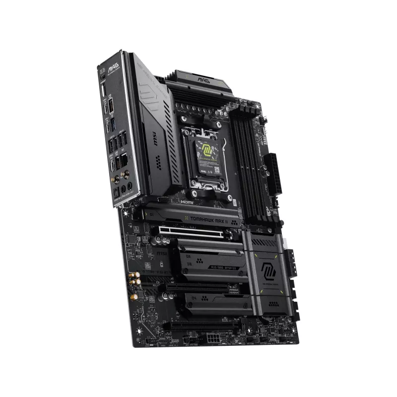 Scheda madre MSI MAG B850 TOMAHAWK MAX WIFI II — AMD B850, Socket AM5, ATX, DDR5, Wi‑Fi 7, 5GbE