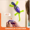 HEX BOTS Glow-in-the-Dark Gecko, robot radiocomandato ricaricabile per bambini, scala i muri per giochi e scherzi, robot RC per ragazzi e ragazze da 4 anni