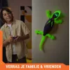 HEX BOTS Glow-in-the-Dark Gecko, robot radiocomandato ricaricabile per bambini, scala i muri per giochi e scherzi, robot RC per ragazzi e ragazze da 4 anni