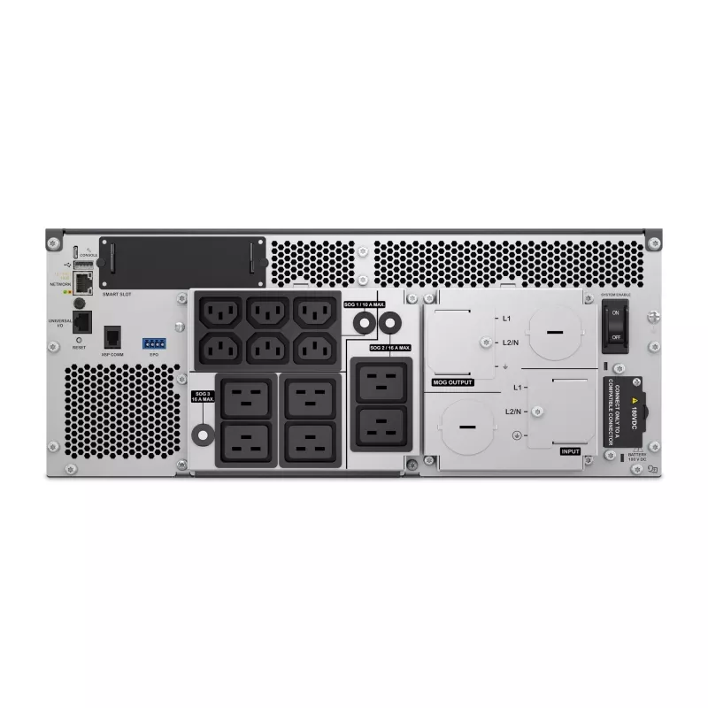 Gruppo di continuità APC SRTL8KRM4UI doppia conversione online 8 kVA 8000 W 12 prese AC rack/tower 4U
