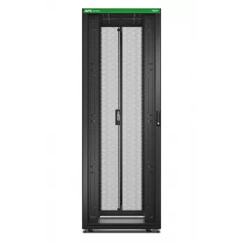 Rack server a sé stante APC Easy Rack 48U (nero) con tetto, ruote, piedini, 4 staffe, pannelli laterali — 2258H x 800B x 1200T mm