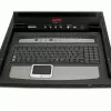 APC console LCD rack 17 pollici con switch KVM analogico 16 porte integrato