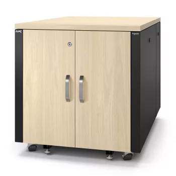 APC NetShelter insonorizzato, 12U, case rack server, acero