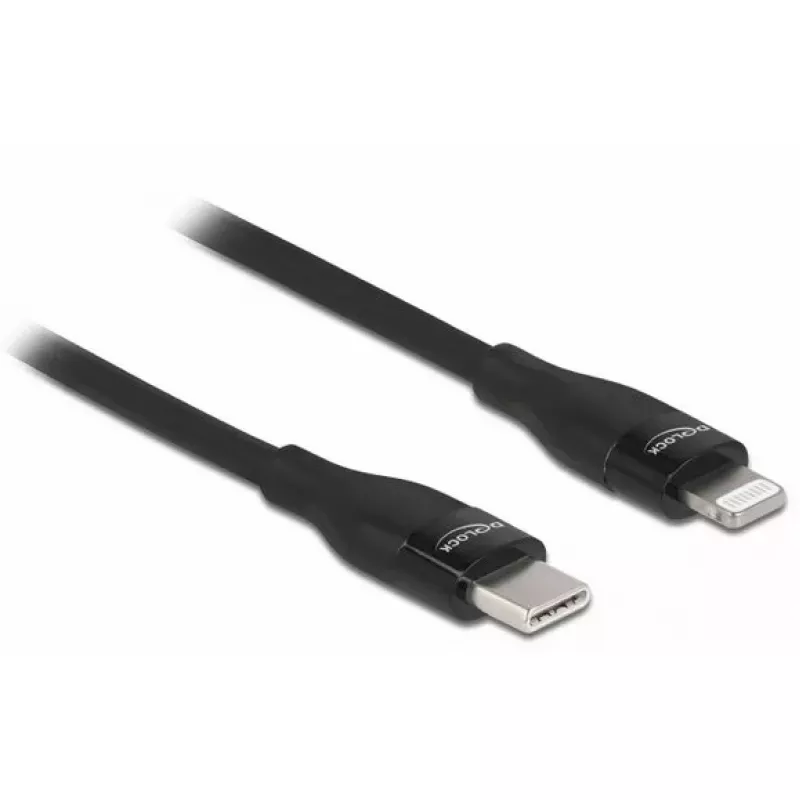 Cavo dati e di ricarica DeLOCK USB Type-C a Lightning 0,5 m