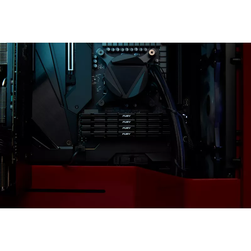 Kingston Technology FURY 8GB 3600MT/s DDR4 CL16 DIMM Renegade nero