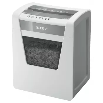 Leitz IQ Office distruggidocumenti P4, taglio a croce, 22,3 cm, 4 x 40 mm, 23 l, 225 fogli, 55 dB