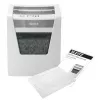 Leitz IQ Office distruggidocumenti P4, taglio a croce, 22,3 cm, 4 x 40 mm, 23 l, 225 fogli, 55 dB