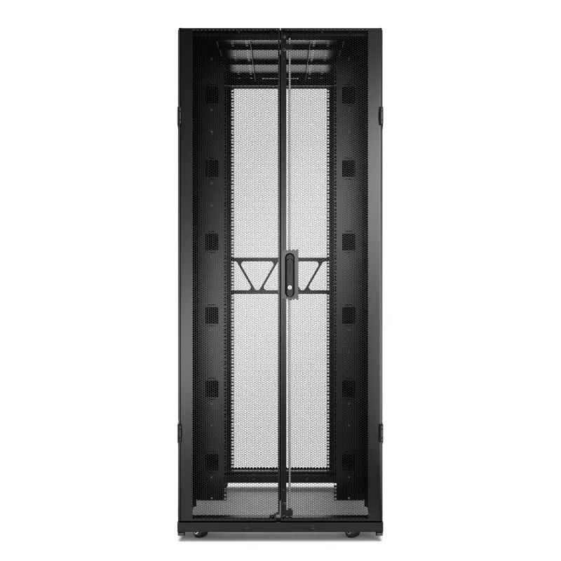 APC NetShelter SX Server Rack Gen 2, 42U, 1991H x 800W x 1200D mm, con pareti laterali, nero