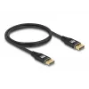 Cavo DisplayPort DeLOCK 8K 60 Hz 5 m nero metallo