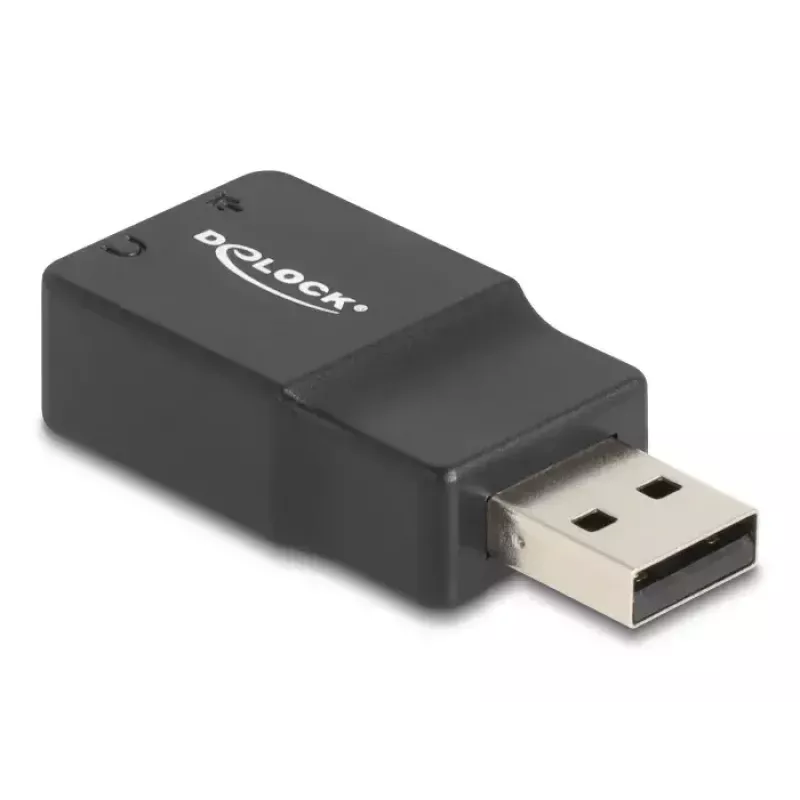 DeLOCK scheda audio USB esterna DeLOCK 66634 USB-A a 2 x 3,5 mm