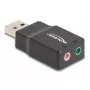 DeLOCK scheda audio USB esterna DeLOCK 66634 USB-A a 2 x 3,5 mm