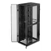 APC NetShelter SX, case server rack, Gen 2, 52U, 2436H x 800B x 1200T mm, con pareti laterali, nero