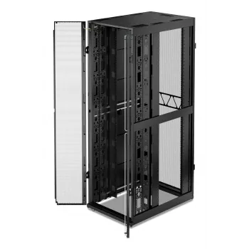 APC NetShelter SX, case server rack, Gen 2, 52U, 2436H x 800B x 1200T mm, con pareti laterali, nero