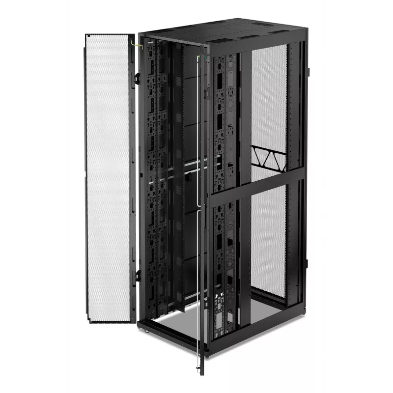 APC NetShelter SX, case server rack, Gen 2, 52U, 2436H x 800B x 1200T mm, con pareti laterali, nero