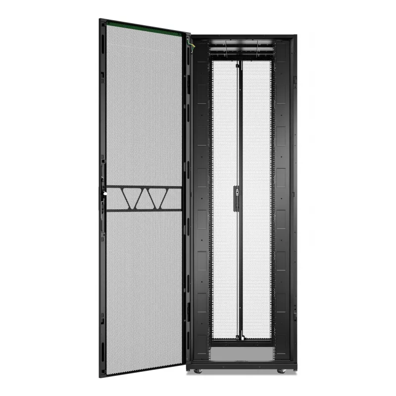 APC NetShelter SX, case server rack, Gen 2, 52U, 2436H x 800B x 1200T mm, con pareti laterali, nero
