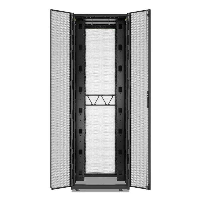 APC NetShelter SX, case server rack, Gen 2, 52U, 2436H x 800B x 1200T mm, con pareti laterali, nero